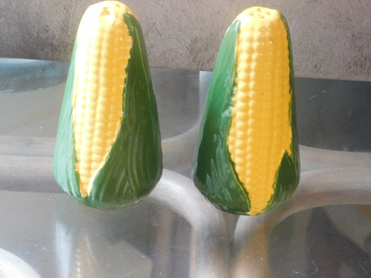 Corn Salt and Pepper Shakers